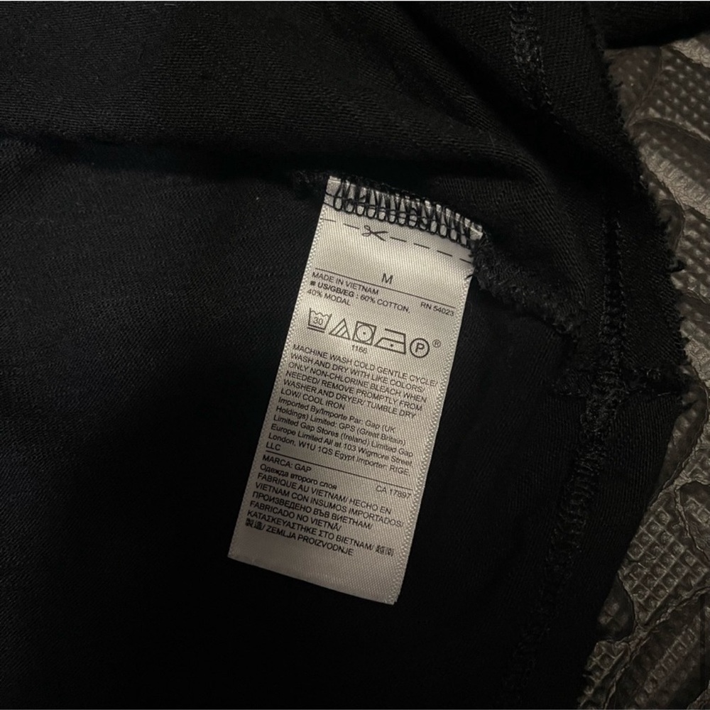 GAP MIDI DRESS SLEEVELESS SIZE Medium Black NEW Cotton Blend - Picture 11 of 12